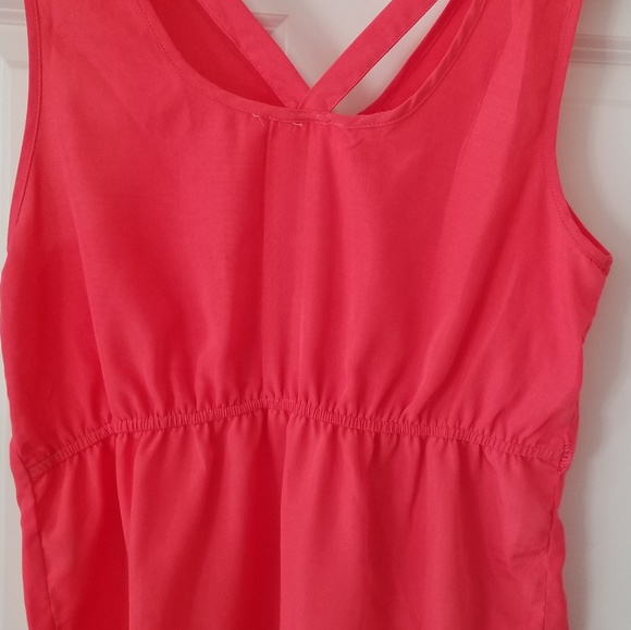 Apricot Color Sleeveless Top - Picture 8 of 8